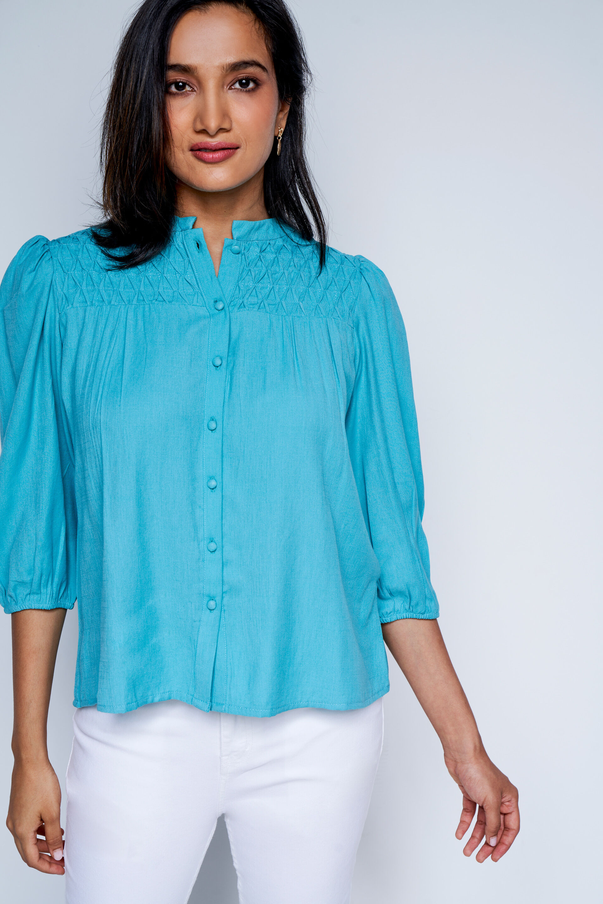 Love The Turquoise Top, Turquoise, image 4